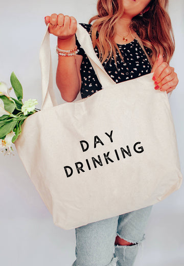 Day Drinking XL Tote