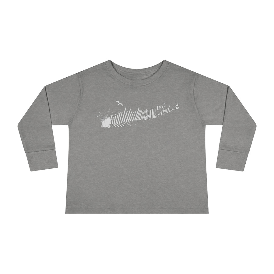 Toddler Long Sleeve Snow Fence Tee