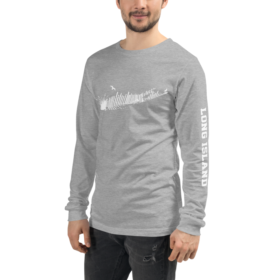 Long Sleeve Snow Fence Unisex Shirt