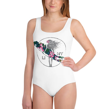 Surf's Up Youth Teen One Piece Bathing Suit