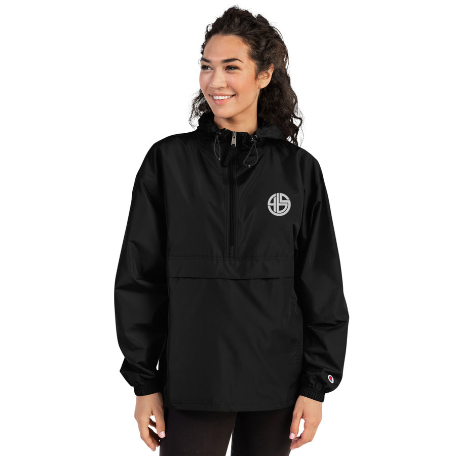 4BS Ladies Logo Embroidered Champion Packable Jacket