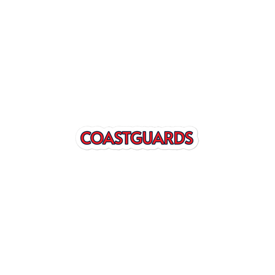 Coastguards sticker