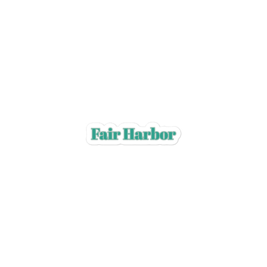 Fair Harbor Sticker