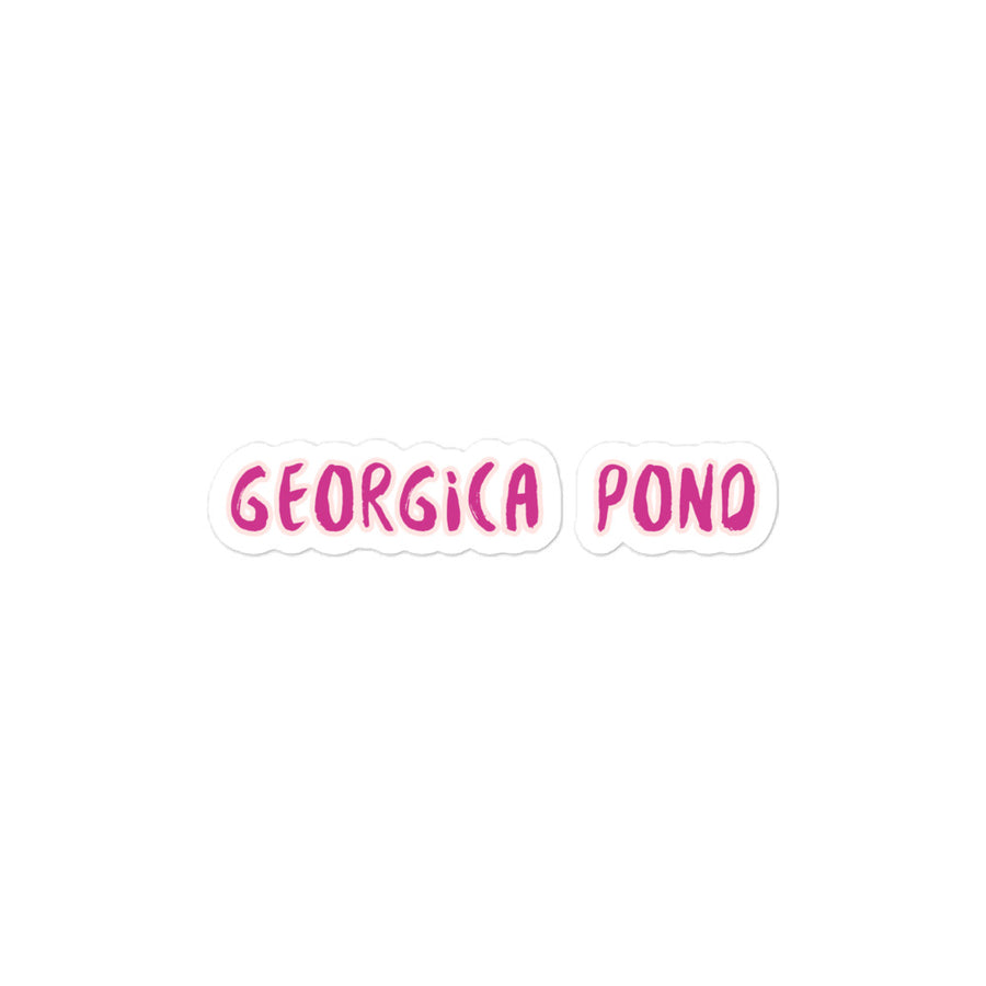 Georgica Pond Sticker