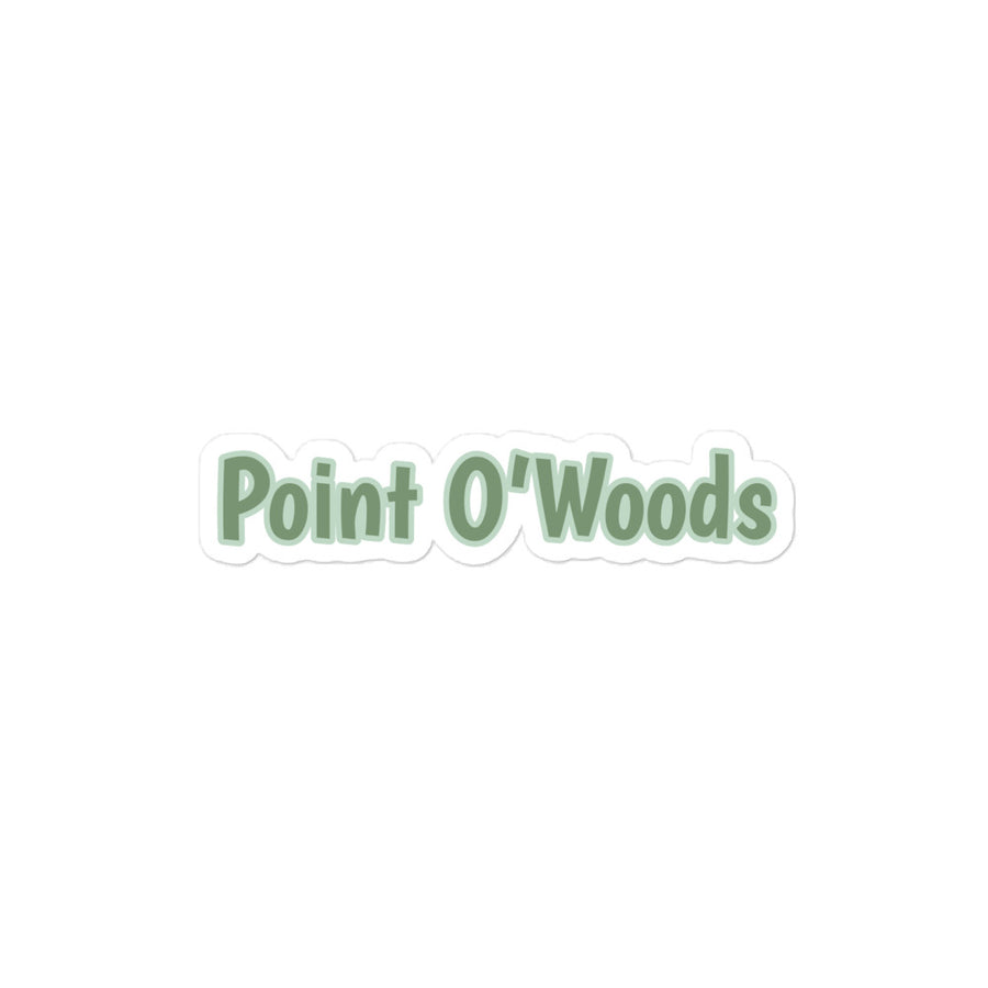 Point O'Woods Sticker