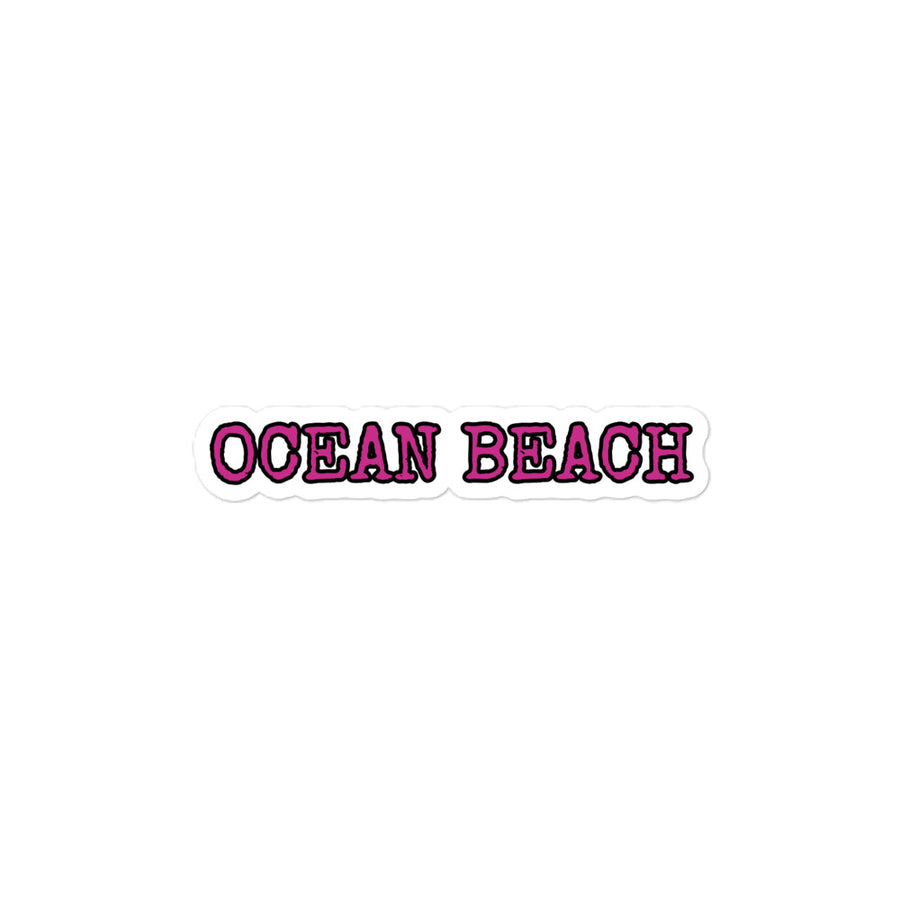 Ocean Beach Sticker