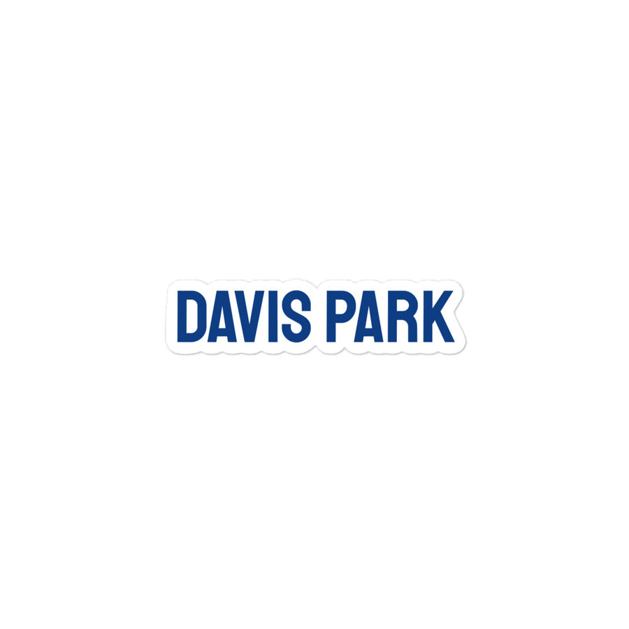 Davis Park Sticker