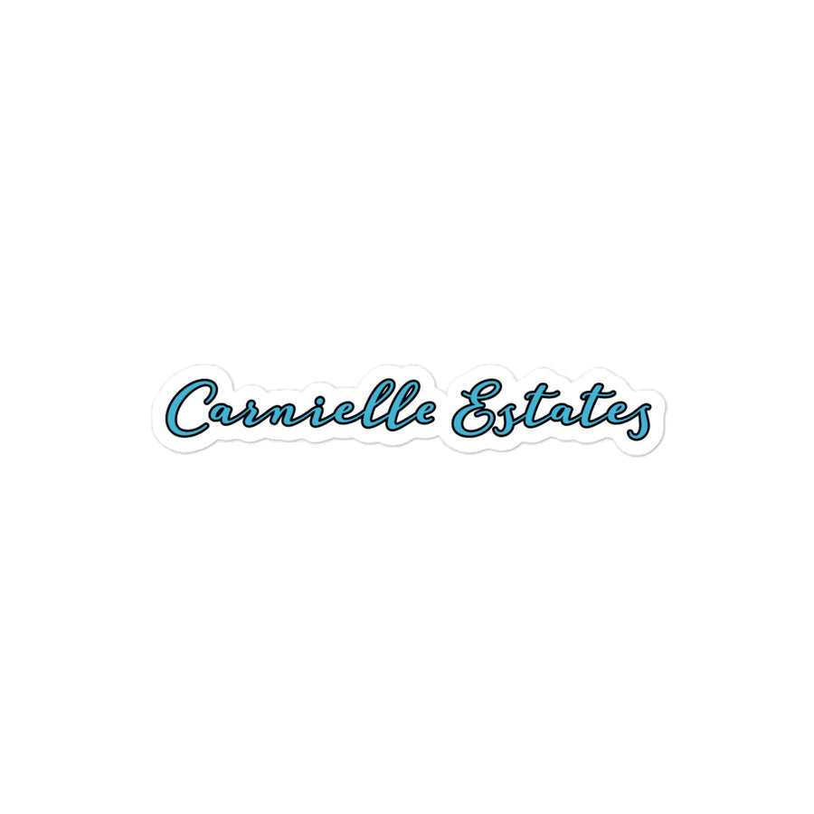 Carnielle Estates sticker