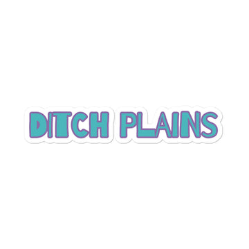 Ditch Plains Sticker