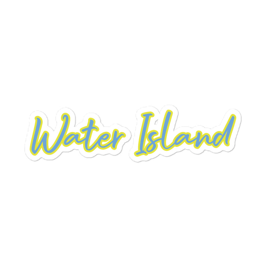 Water Island Sticker