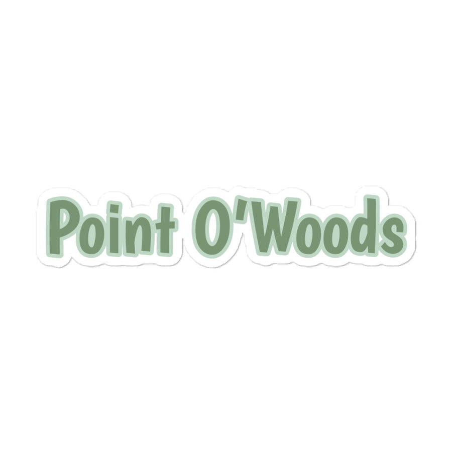 Point O'Woods Sticker