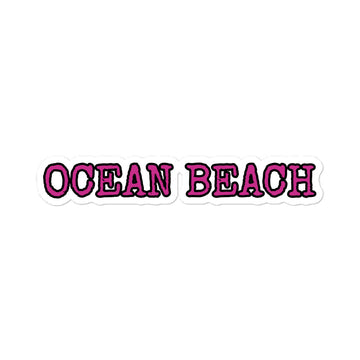 Ocean Beach Sticker