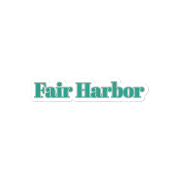 Fair Harbor Sticker