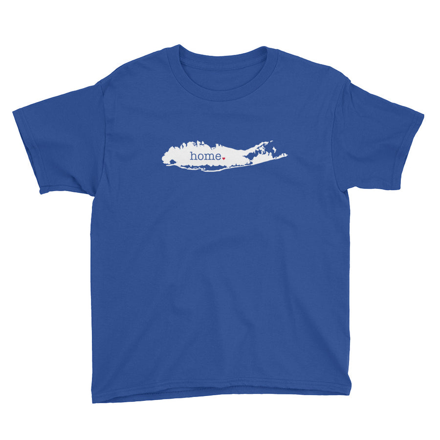 Long Island Home Unisex Youth T-Shirt - Summer Blues