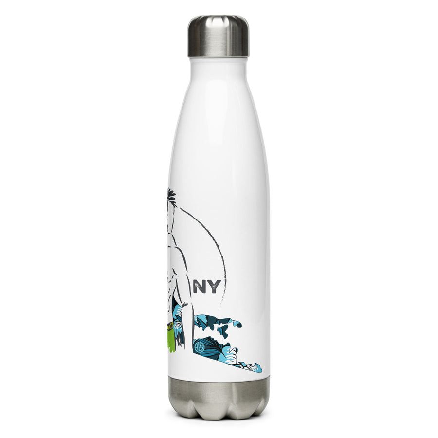 Surf's Up Long Island - Stainless Steel Water Bottle