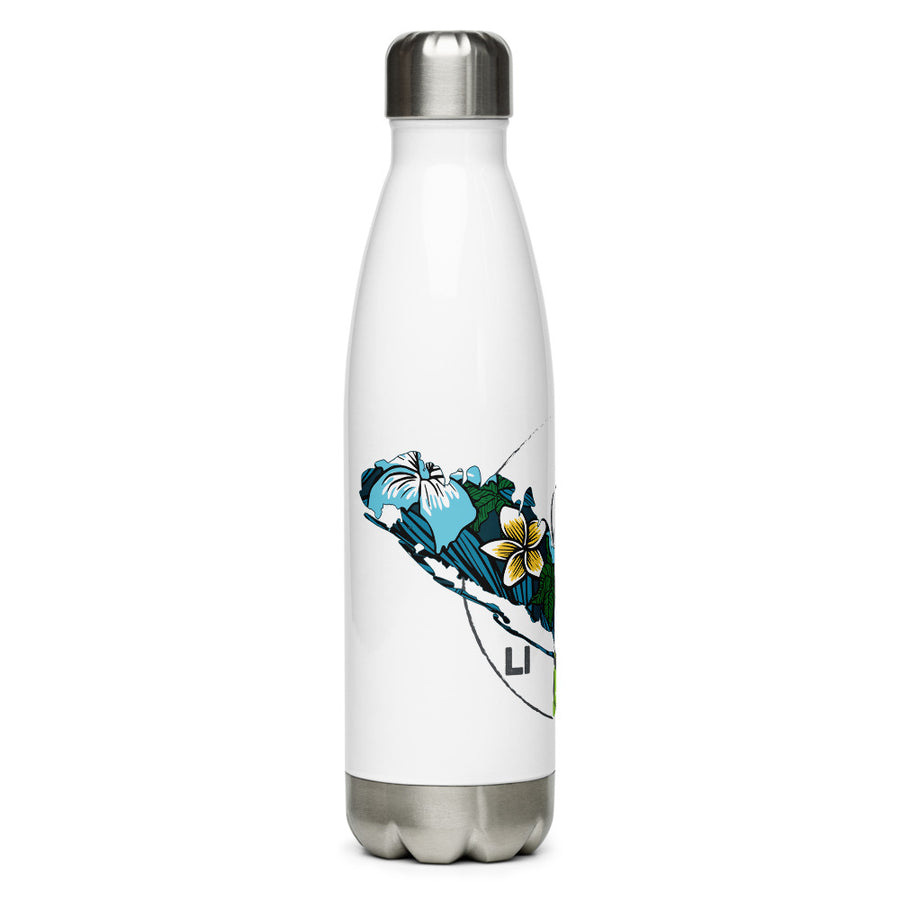 Surf's Up Long Island - Stainless Steel Water Bottle